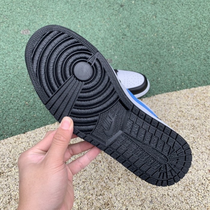 Jordan 1 Low Black University Blue White