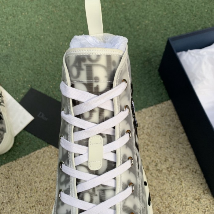 Dior And Shawn B23 High Top Bee Embroidery