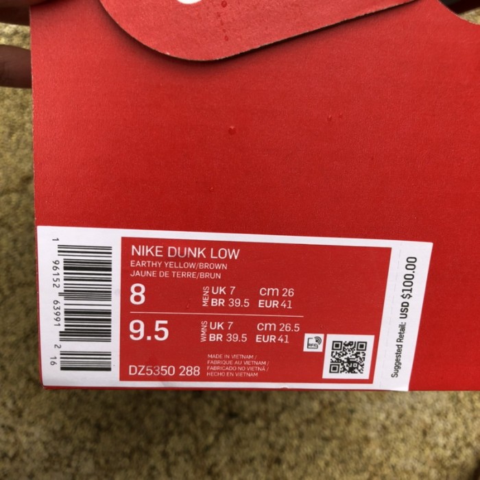 Nike Dunk Low Teddy Bear