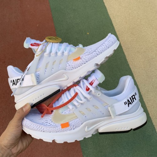 Authentic OFF-WHITE x Nike Air Presto White