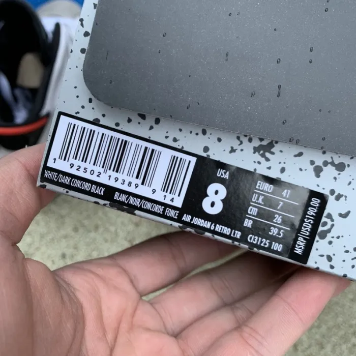 Authentic Air Jordan 6 “Flint”