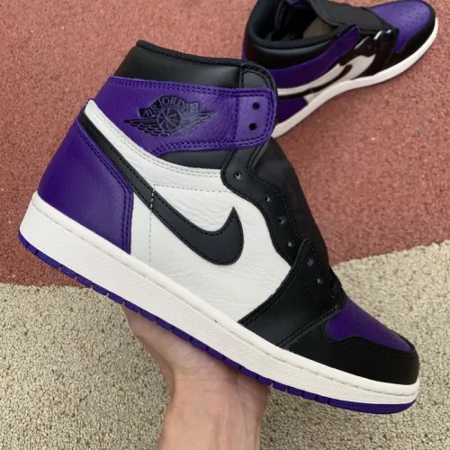 Authentic Air Jordan 1 “Court Purple”