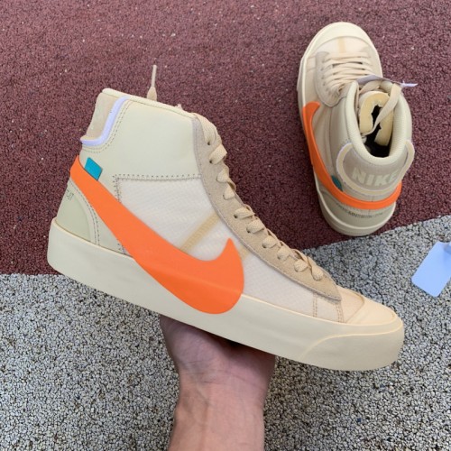 Authentic OFF-WHITE x Nike Blazer Mid “All Hallow’s Eve”