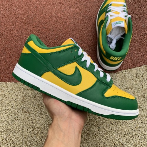 Authentic Nike Dunk Low SP “Brazil” GS