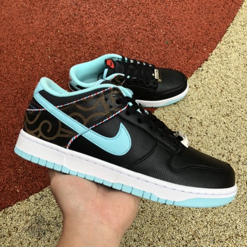 Nike Dunk Low Barbershop Black