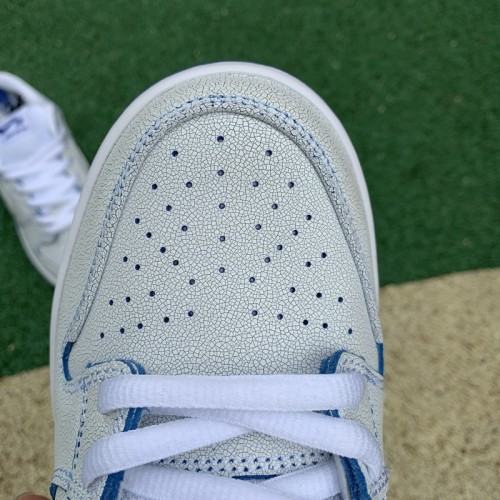 Authentic Nike SB Dunk Low Pro Premium White Game Royal