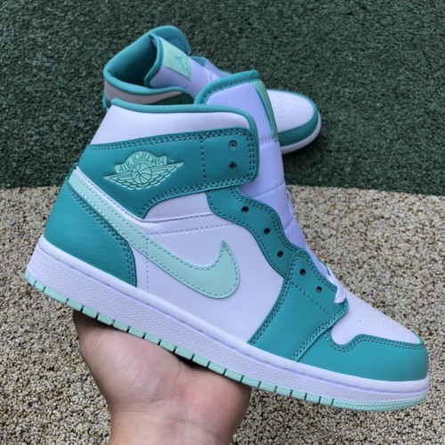 Jordan 1 Mid Washed Teal