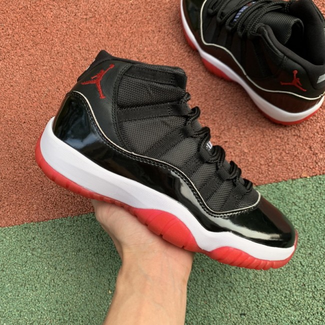 Authentic Air Jordan 11 Bred 2019 GS