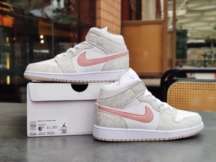 Air Jordan 1 Mid SE Light Iron Ore