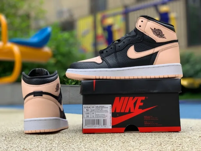 Authentic Air Jordan 1 “Crimson Tint” GS
