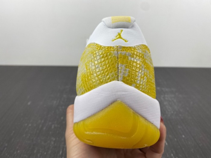 Air Jordan 11 Low Yellow Snakeskin