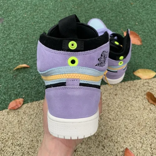 Air Jordan 1 Switch Purple Pulse