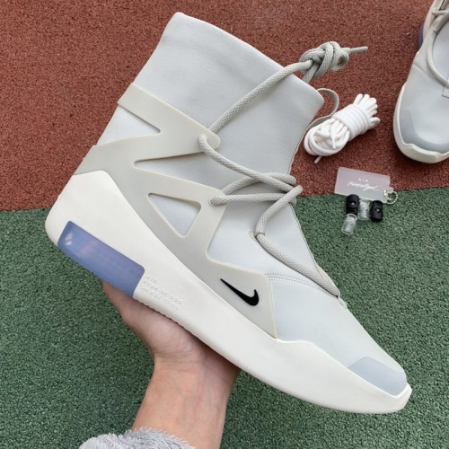 Authentic Nike Air Fear of God 1 Grey
