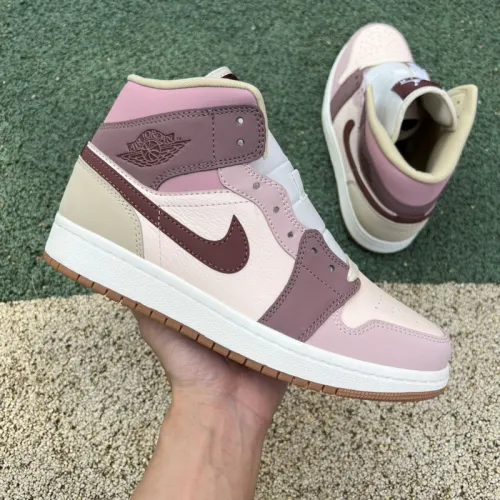 Jordan 1 Mid SE Dark Pony Smoky Mauve