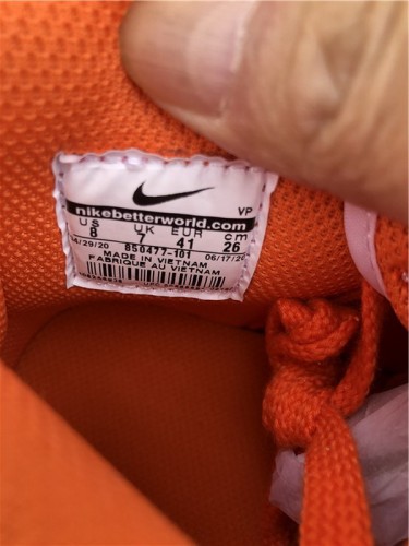 Authentic Nike Dunk Orange White