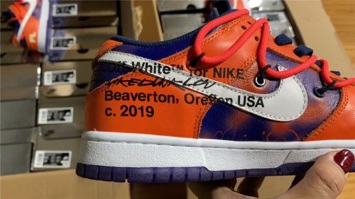 OFF-WHITE x Futura x Nike Dunk Low