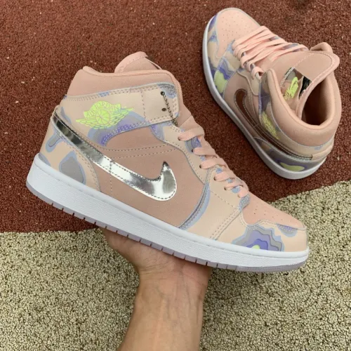 Authentic Jordan 1 Mid Shoes006