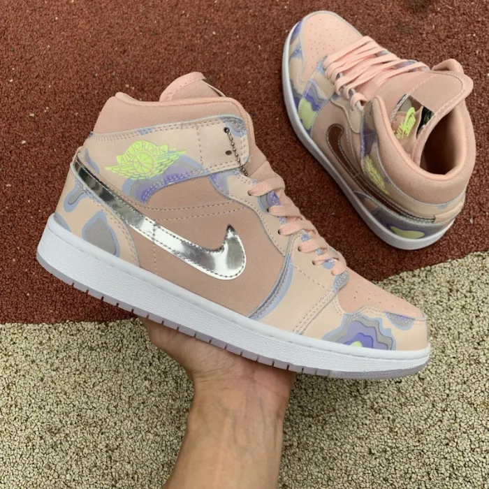 Authentic Jordan 1 Mid Shoes006