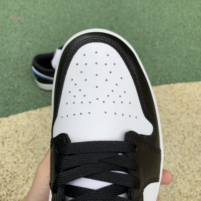 Jordan 1 Low Black University Blue White