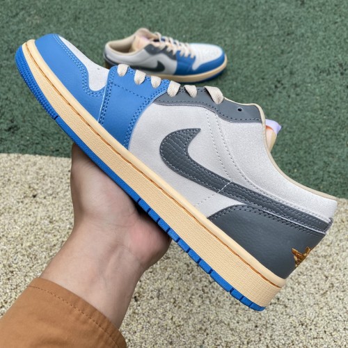 Jordan 1 Low Vintage UNC Grey