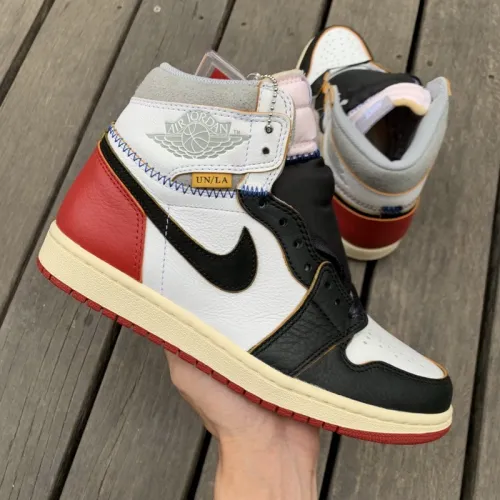 Authentic Union x Air Jordan 1 Retro High OG NRG White Red