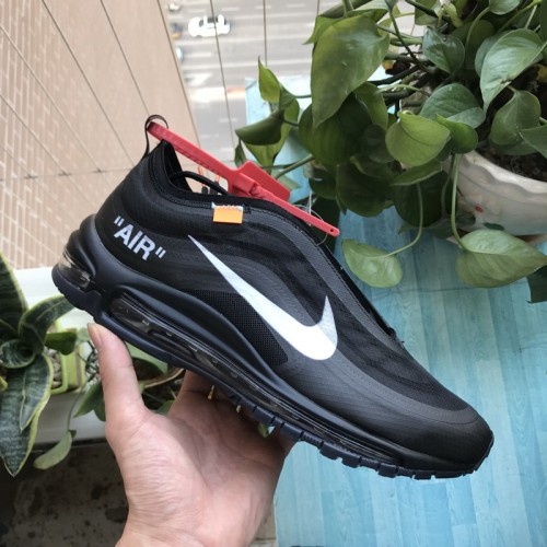 Authentic OFF White x Nike Air Max 97 Black