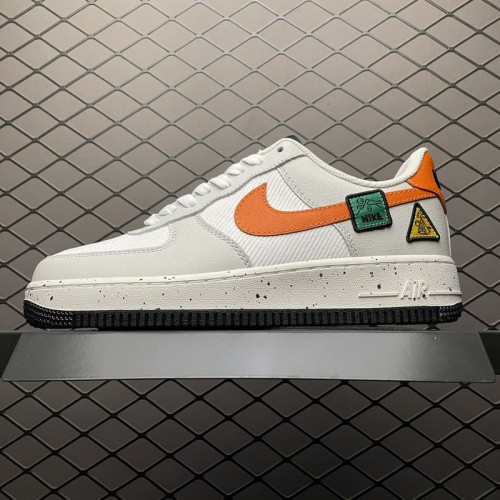 Air Force 1 Light Bone Sail Starfish Orange