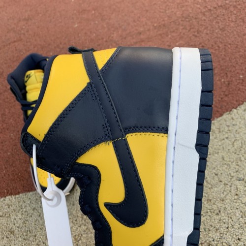 Authentic Nike Dunk High “Michigan”
