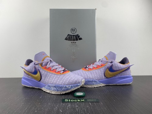 Nike LeBron 20 Violet Frost