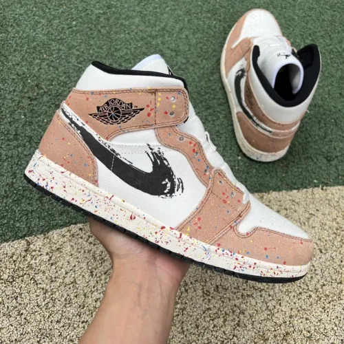 Jordan 1 Mid SE Brushstroke