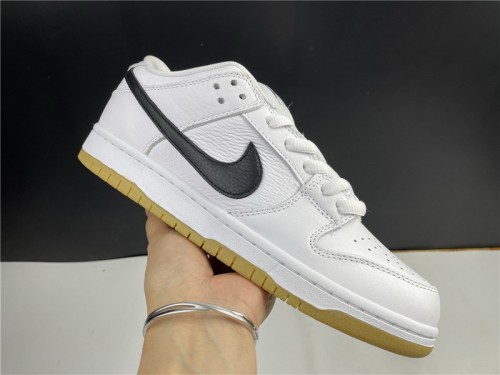 Nike SB Dunk Low Orange Label White Navy