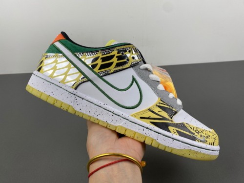 Nike Dunk Low What The Duck Away University Of Oregon PE
