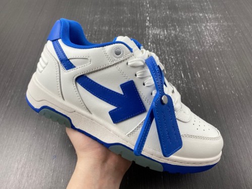 OFF-WHITE Out Of Office OOO Low White Blue