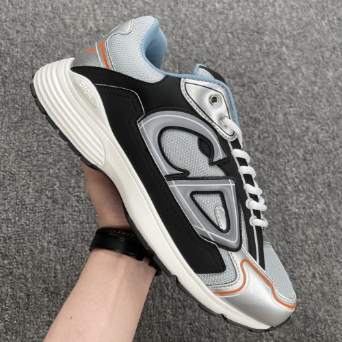 Dior B30 Silver Dark Grey