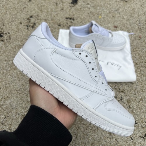 Jordan 1 Retro Low OG SP Travis Scott Michael Rubin White Party