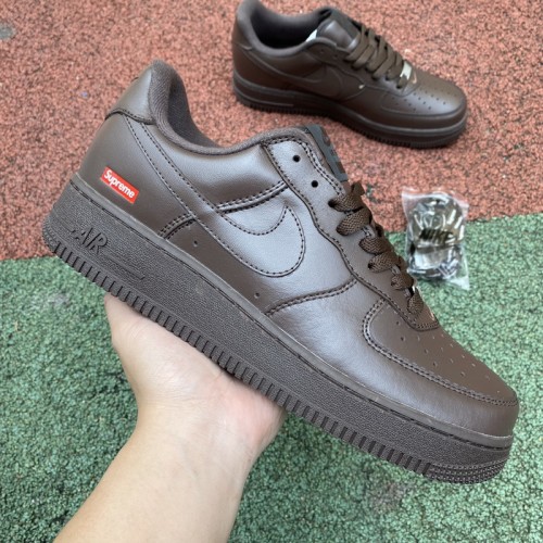 Nike Air Force 1 Low Supreme Baroque Brown
