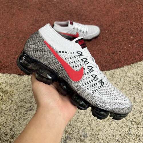 Nike Air VaporMax Platinum Red Black