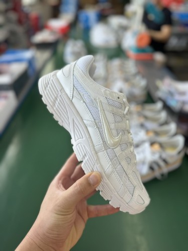 Nike P-6000 Triple White