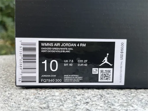 Jordan 4 RM Oxidized Green