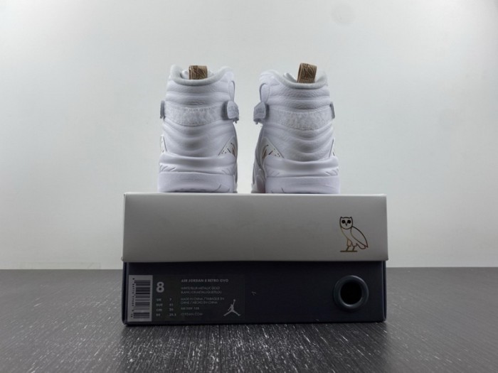 Jordan 8 Retro OVO White
