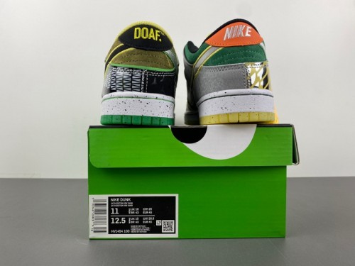Nike Dunk Low What The Duck Away University Of Oregon PE