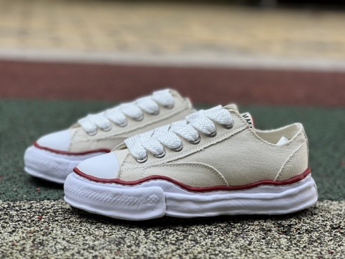 Maison Mihara Yasuhiro Peterson OG Sole Canvas Low Natural