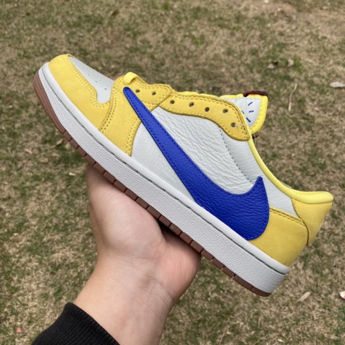 Jordan 1 Retro Low OG SP Travis Scott Canary