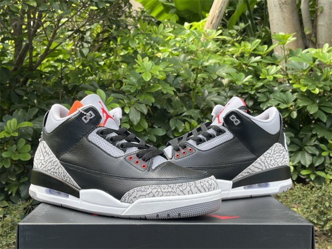 Jordan 3 Retro Black Cement Reimagined GS 2024