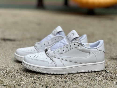 Jordan 1 Retro Low OG SP Travis Scott Michael Rubin White Party