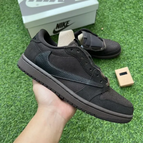 Travis Scott x Air Jordan 1 Low OG Velvet Brown