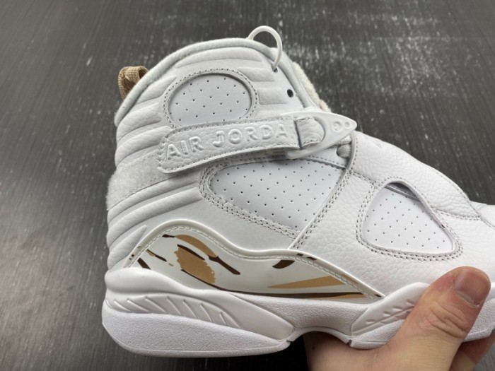 Jordan 8 Retro OVO White