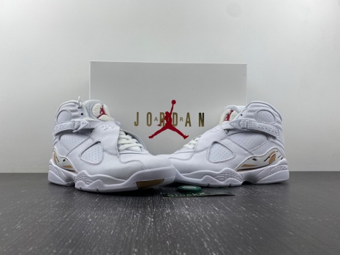Jordan 8 Retro OVO White