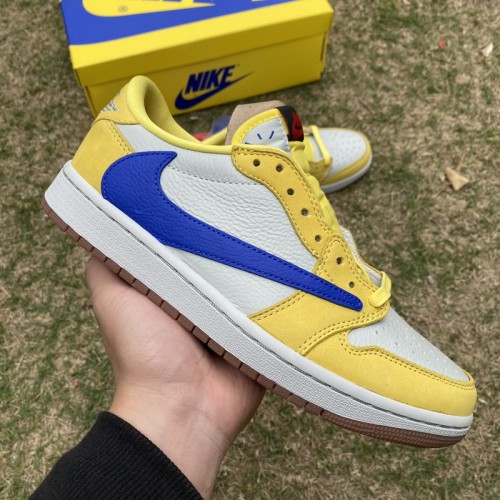 Jordan 1 Retro Low OG SP Travis Scott Canary