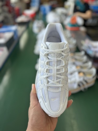 Nike P-6000 Triple White
